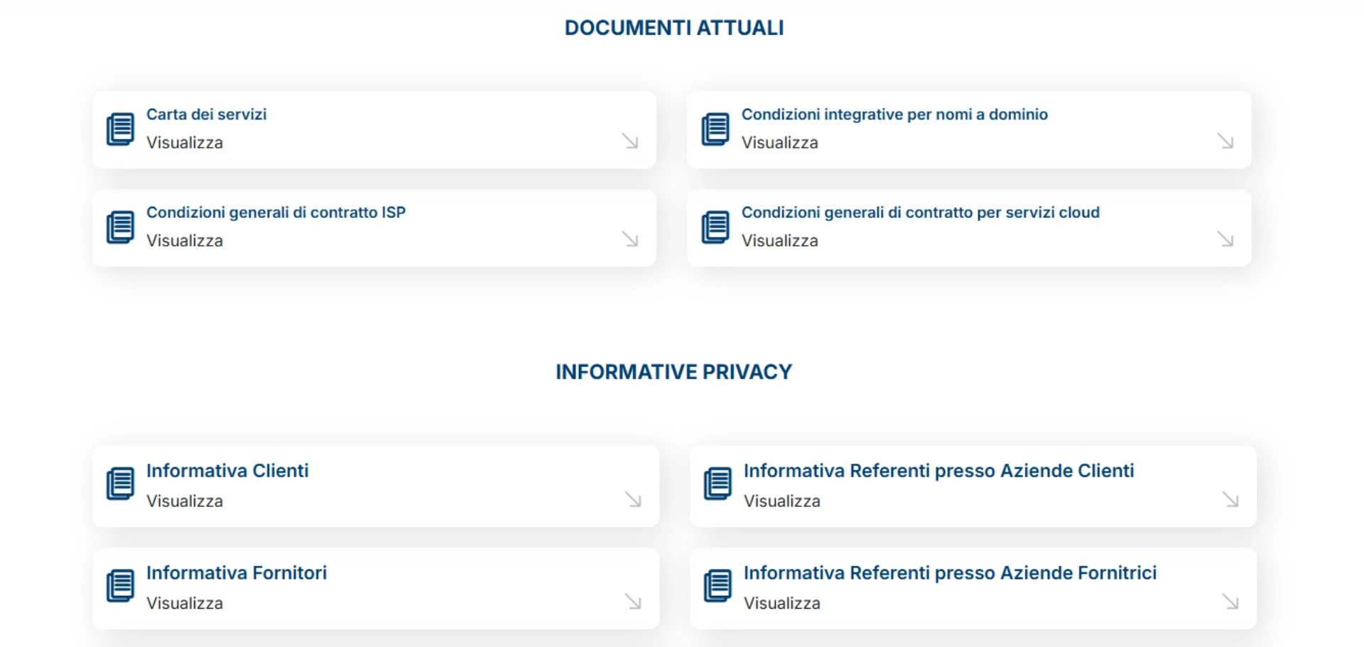 Documenti Messa a Norma New Srl fatto da Partnerevolution 