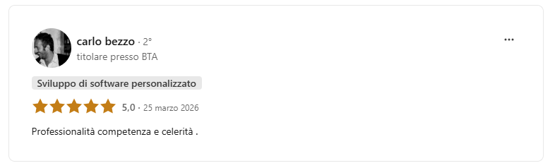 Recensione Carlo Bezzo BTA caso studio PartneREvolution