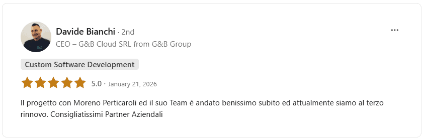 Recensione G&B Group Davide Bianchi