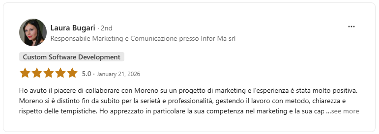 Recensione Laura Bugari Informa