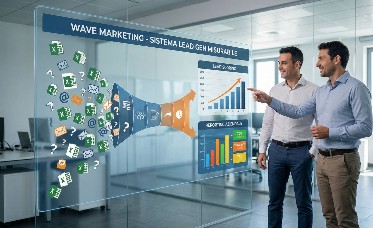 Caso Studio Wave Marketing Lead Generation CRM